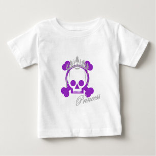 T-shirt Pour Bébé Princess Skull