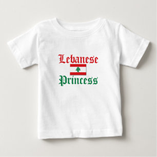 T-shirt Pour Bébé Princesse du Liban
