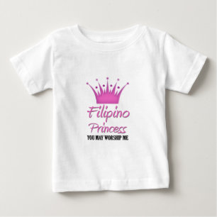 T-shirt Pour Bébé Princesse philippine
