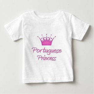 T-shirt Pour Bébé Princesse portugaise