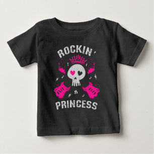 T-shirt Pour Bébé Princesse Rockin'