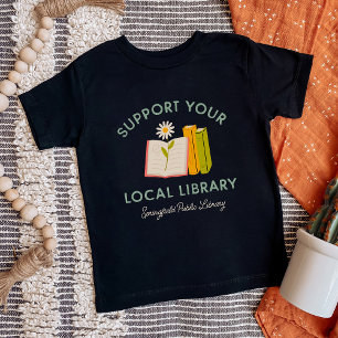 T-shirt Pour Bébé Prise en charge de votre bibliothèque locale perso