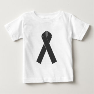 T-shirt Pour Bébé Produits et habillement noirs de ruban