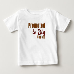 T-shirt Pour Bébé Promu à Big Cousin Matching Famille Bébé 