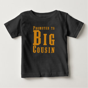T-shirt Pour Bébé Promu à Big Cousin Matching Famille Bébé