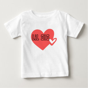 T-shirt Pour Bébé Promu à Lil soeur jumelé bébé frère