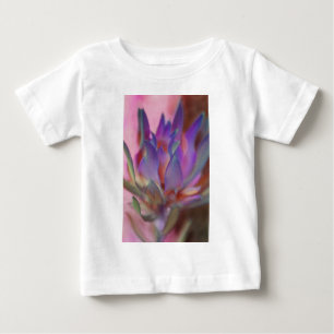 T-shirt Pour Bébé Prothé flamboyant en rose et violet