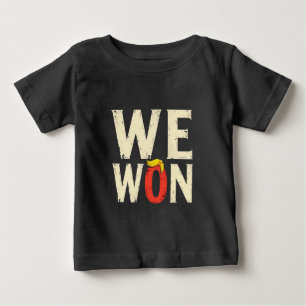 T-shirt Pour Bébé Proud Maga Trump remporte le discours de la Journé