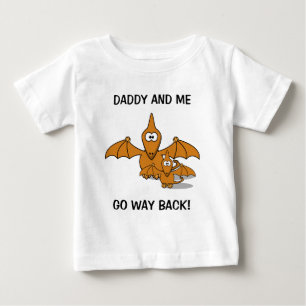 T-shirt Pour Bébé Ptérodactyle de papa et de bébé