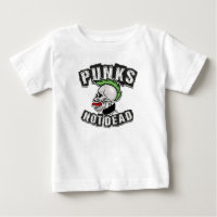Punks pas mort crâne Mohawk Punk Rock Rocker