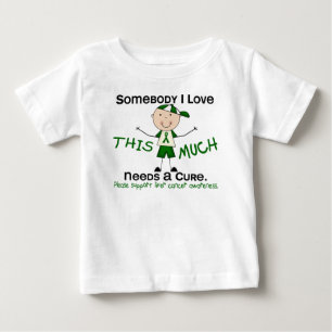 T-shirt Pour Bébé Quelqu'un amour d'I - Cancer de foie (garçon)