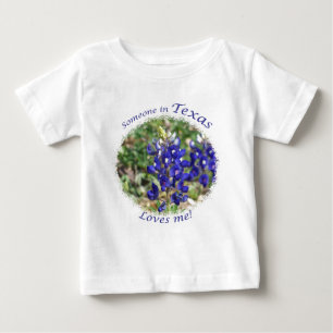 T-shirt Pour Bébé Quelqu'un au Texas m'aime le cadeau