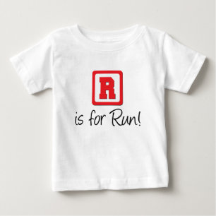 T-shirt Pour Bébé R est à exécuter