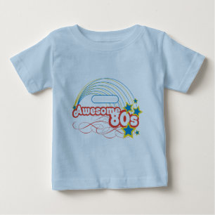 T-shirt Pour Bébé Radio d'AOL - les années 80 impressionnantes