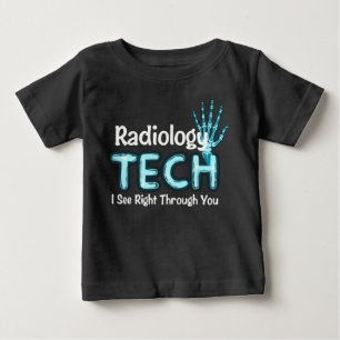T-shirt Pour Bébé Radiologie Tech Humour X Ray