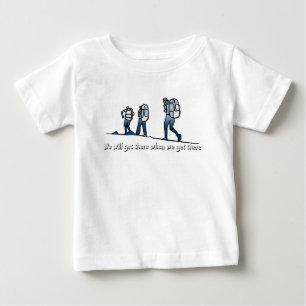 T-shirt Pour Bébé Randonnée, Randonneur,