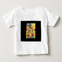 Rasta Couleurs Rouge or Vert Hillary Art Imprimer