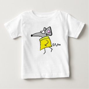 T-shirt Pour Bébé Rat sur la passerelle
