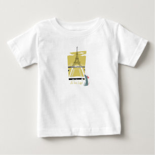 T-shirt Pour Bébé Ratatatouille "La Tour Eiffel" Tour Eiffel