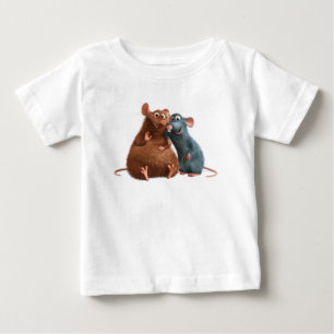 T-shirt Pour Bébé Ratatouille - Emile et Remy Disney