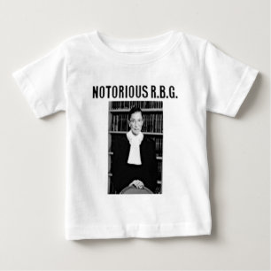 T-shirt Pour Bébé RBG notoire