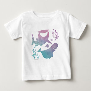T-shirt Pour Bébé Recherche de l'aquarelle Dory