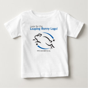 T-shirt Pour Bébé Recherchez le logo de lapin de saut