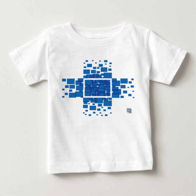 T-shirt Pour Bébé Rectangle (Devant)