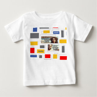 T-shirt Pour Bébé Rectangles
