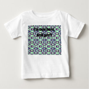 T-shirt Pour Bébé Rectangles empilées