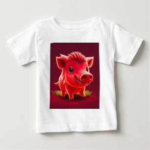 T-shirt Pour Bébé Red BABY Razorback