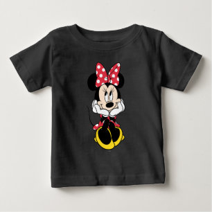 T-shirt Pour Bébé Red Minnie   Tête dans les mains