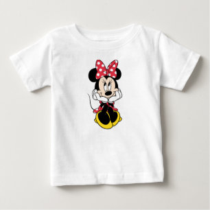 T-shirt Pour Bébé Red Minnie   Tête dans les mains