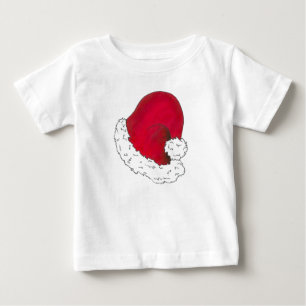 T-shirt Pour Bébé Red Santa Claus Casquette Joyeux Noël Noël Noël No