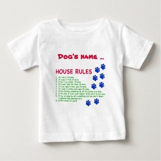 T-shirt Pour Bébé Règles de la niche - règles à suivre
