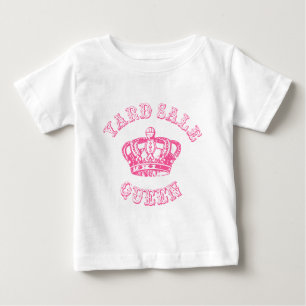 T-shirt Pour Bébé Reine de vente de bric-à-brac