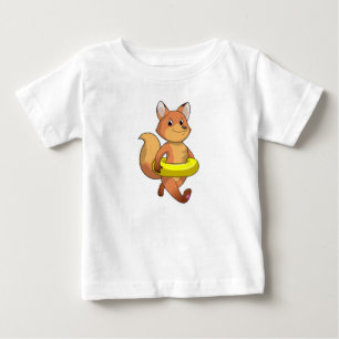 T-shirt Pour Bébé Renard avec Lifebuoy