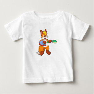 T-shirt Pour Bébé Renard avec serviette et brosse