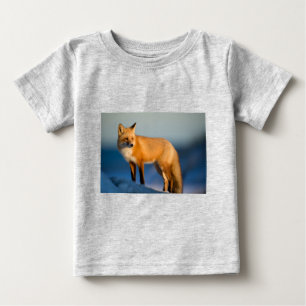 T-shirt Pour Bébé Renard Brown