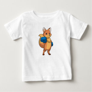 T-shirt Pour Bébé Renard en boîte avec gants de boxe