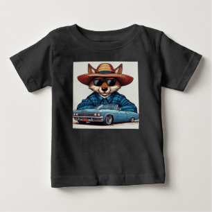 T-shirt Pour Bébé Renard Lowrider