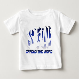 T-shirt Pour Bébé Répandre le mot chrétien