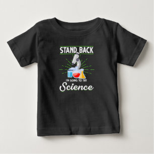 T-shirt Pour Bébé Reposez-vous Je vais essayer Science Biologie Cade