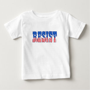 T-shirt Pour Bébé Résister  Étoiles et stries