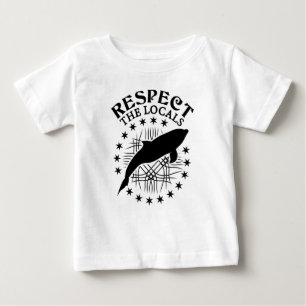 T-shirt Pour Bébé Respectez Les Locaux - Citation De L'Amant Dauphin