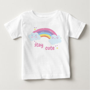 T-shirt Pour Bébé Restez mignon