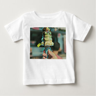 T-shirt Pour Bébé Retro ice cream popsicle