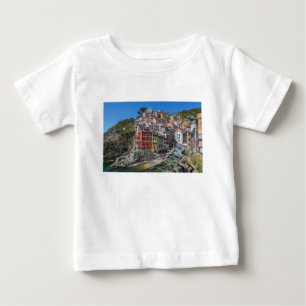 T-shirt Pour Bébé Riomaggiore Cinque Terre Ligurie Italie