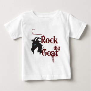 T-shirt Pour Bébé Rocher la chèvre