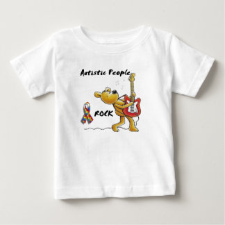 T-shirt Pour Bébé Rock Autiste
